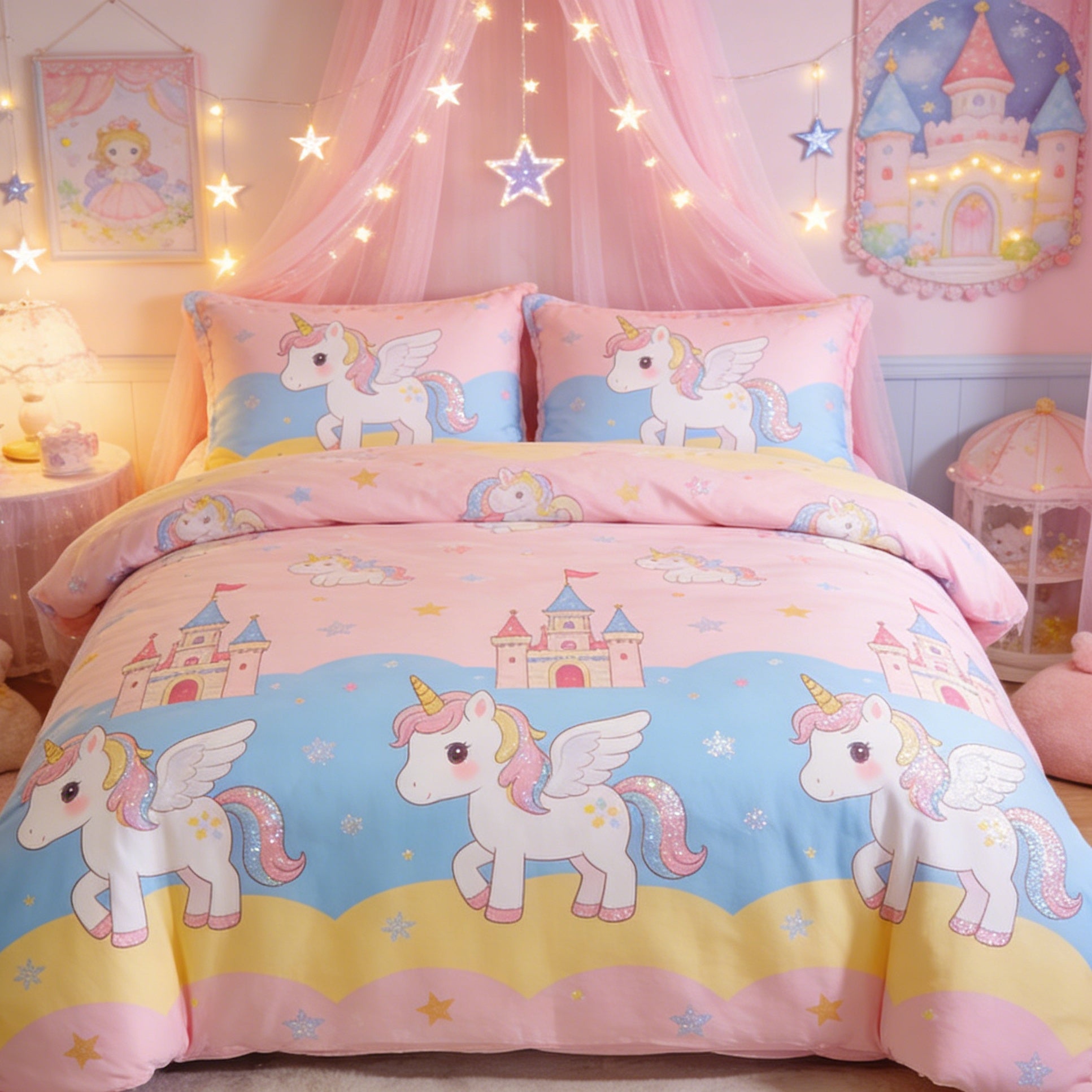 Unicorn Princess Bedding Set